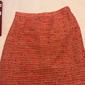 J. Crew Spring/Summer tweed skirt.  Size 2.